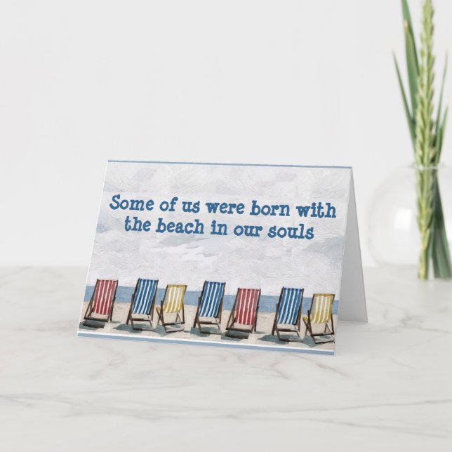 Tarjeta de Beach Lover (Anverso)