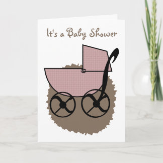Tarjeta de bebé buggy