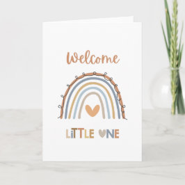 Tarjeta de bebé de bienvenida | Pequeña