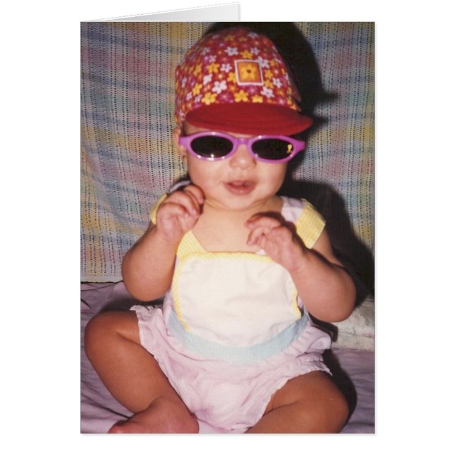 Tarjeta de bebé Guay (Frente)
