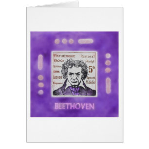 Tarjeta de BEETHOVEN