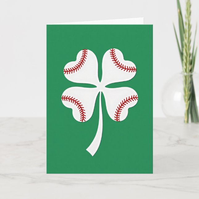 Tarjeta de béisbol afortunada (Anverso)