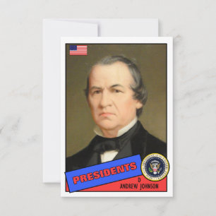 Tarjeta de béisbol de Andrew Johnson