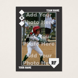 Tarjeta de béisbol de encargo