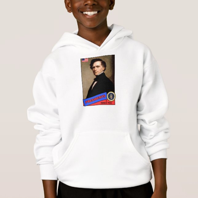 Tarjeta de béisbol de Franklin Pierce (Anverso)