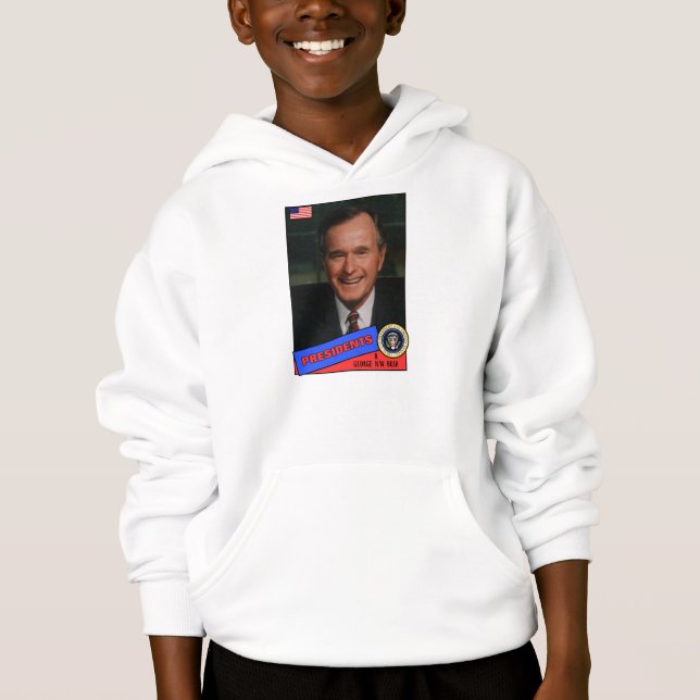 Tarjeta de béisbol de George H.W. Bush (Anverso)
