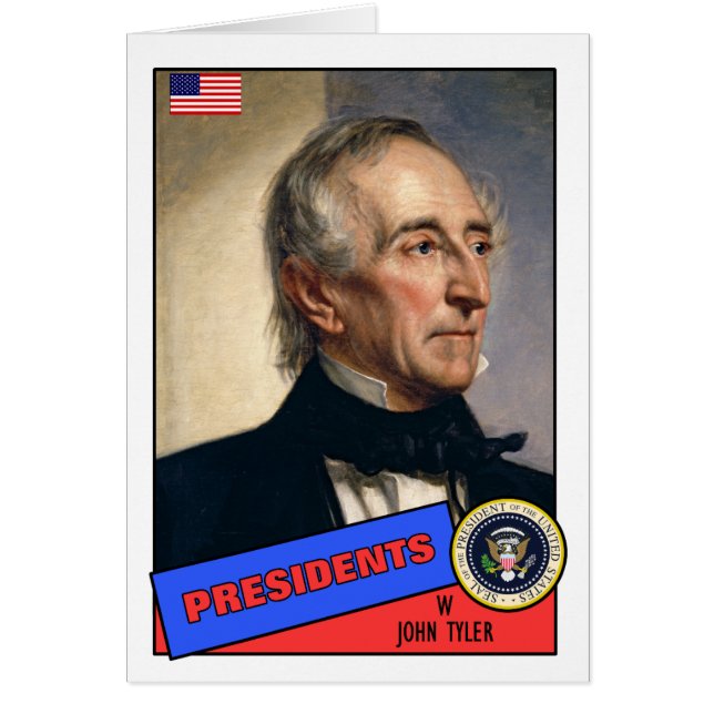Tarjeta de béisbol de John Tyler (Frente)