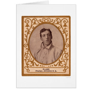 Tarjeta de béisbol del tablón de Eddie 1909