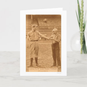 Tarjeta de béisbol del vintage 1887