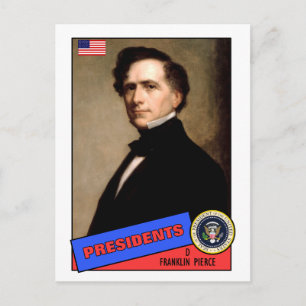 Tarjeta de béisbol Franklin Pierce