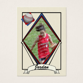 Tarjeta de béisbol Gracias Por Favor