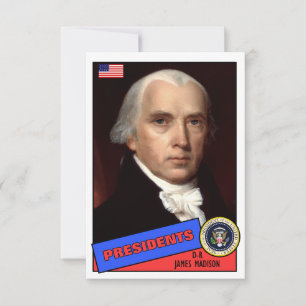 Tarjeta de béisbol James Madison
