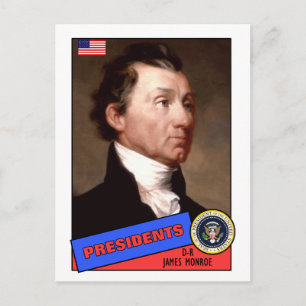 Tarjeta de béisbol James Monroe