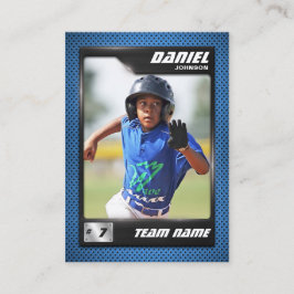 Tarjeta de béisbol PRO con tarjeta de intercambio