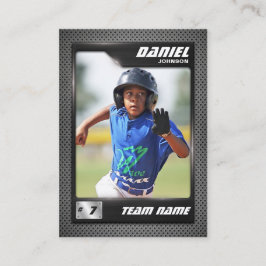 Tarjeta de béisbol PRO con tarjeta de intercambio