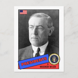 Tarjeta de béisbol Woodrow Wilson