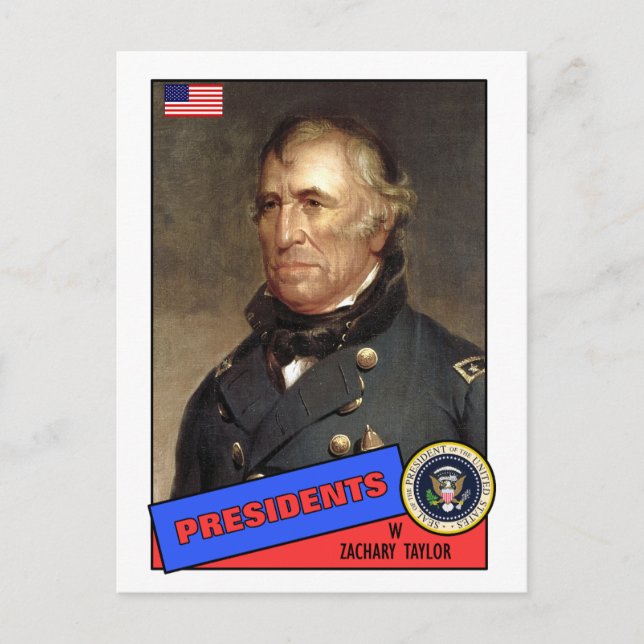 Tarjeta de béisbol Zachary Taylor (Anverso)