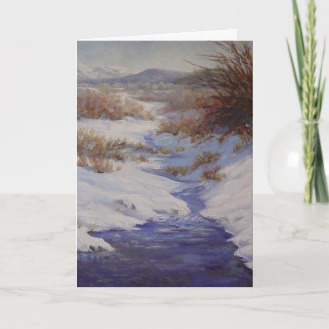 Tarjeta de Bella Artes Red Willow Creek para Invie (Anverso)