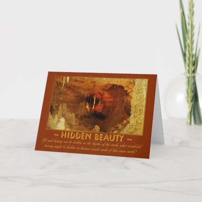 Tarjeta de belleza oculta (Anverso)