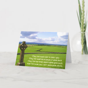 Tarjeta de Bendición Celta