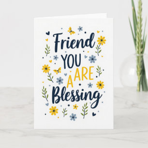 Tarjeta de Bendición de Querido Amigo