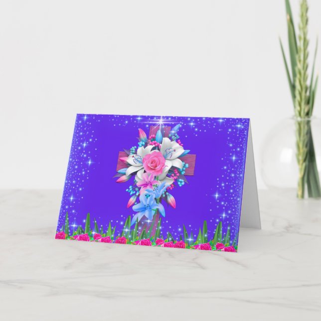 Tarjeta de Bendiciones de Resurrección (Anverso)