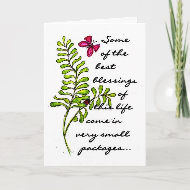 TARJETA DE BENDICIONES DEL CUMPLEAÑOS (Anverso)