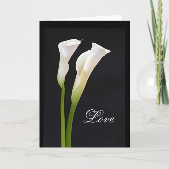 Tarjeta de beneficencia boda (Anverso)