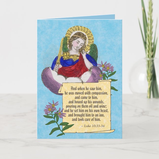 Tarjeta de beneficencia EMS/EMT de St. Michael (M  (Anverso)