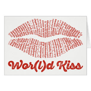Tarjeta de Beso Mundial