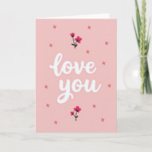 Tarjeta de Besos de Amor Romántico