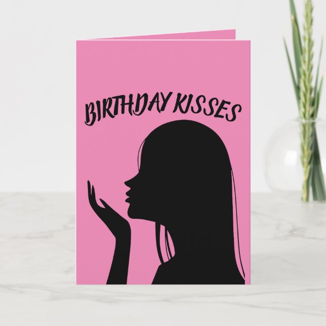 TARJETA DE BESOS DE CUMPLEAÑOS (Anverso)