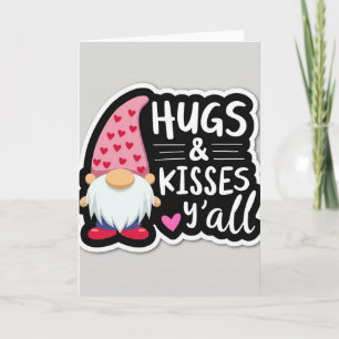 Tarjeta de Besos de Gnomo con Sinceridad