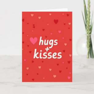 Tarjeta de Besos Sinceros