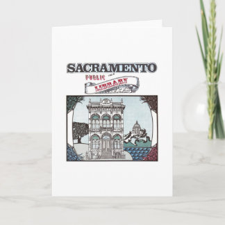Tarjeta de biblioteca pública de Sacramento