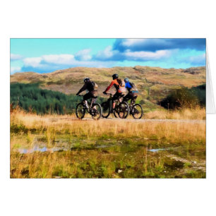 Tarjeta de BICICLETA DE MONTAJE