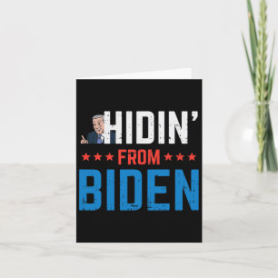Tarjeta De Biden Anti-biden Harris Creepy Joe Republicano