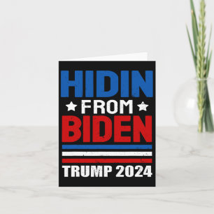 Tarjeta De Biden Kids Men Funny Anti Joe Biden Trump 2002