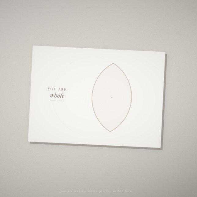 Tarjeta de bienestar de geometría sagrada · estás  (Subido por el creador)