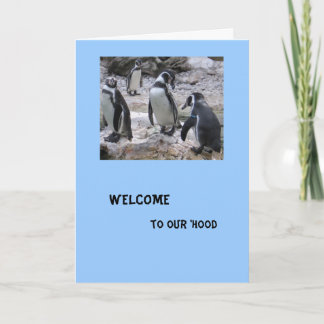 Tarjeta de bienvenida