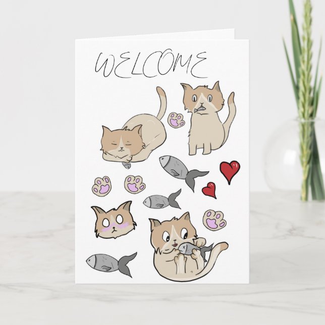 TARJETA DE BIENVENIDA (Anverso)