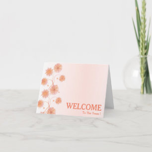 Tarjeta de Bienvenida al Equipo