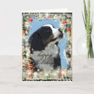 Tarjeta de bienvenida Bernese Mountain Dog