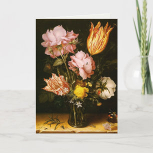 Tarjeta de bienvenida con pintura Christoffel vd B