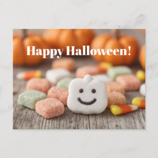 Tarjeta de bienvenida Cute Halloween Tratos
