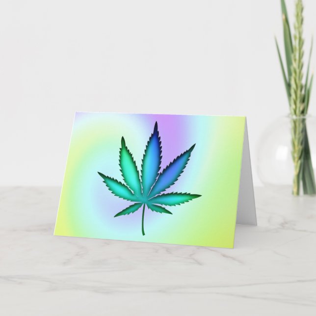 Tarjeta de bienvenida de amor con arco iris (Anverso)