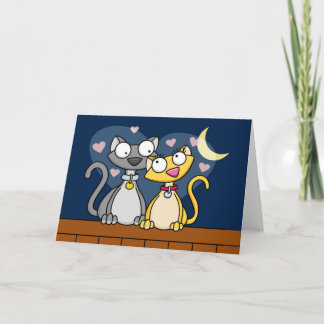 Tarjeta de bienvenida de amor para Kitty