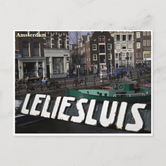 Tarjeta de bienvenida de Amsterdam (Anverso)