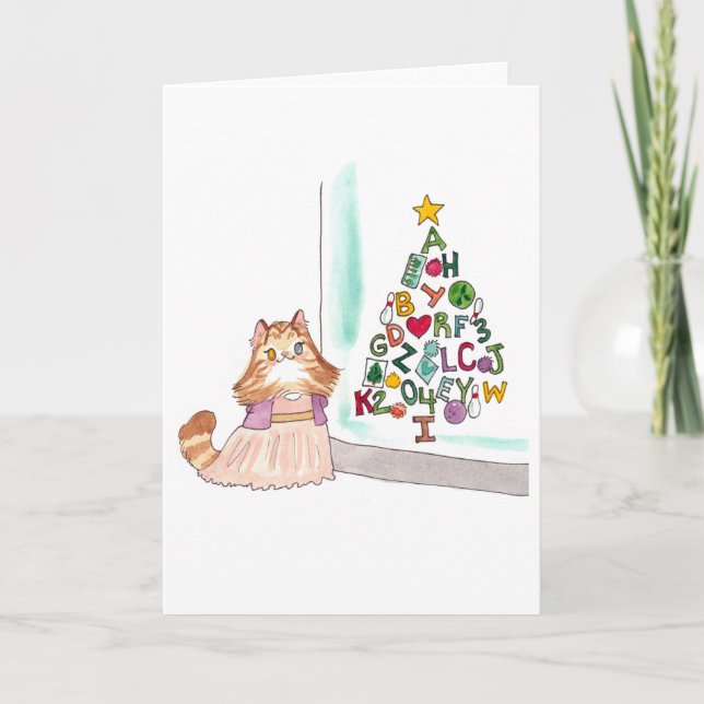 Tarjeta de bienvenida de árbol de Sophie (Anverso)