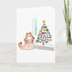 Tarjeta de bienvenida de árbol de Sophie